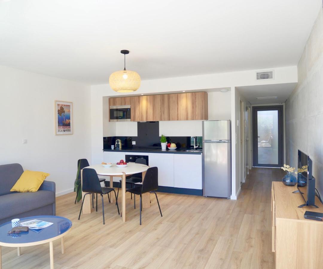 South-Of-France T2 Neuf Haut De Gamme, Climatise, Parking Gratuit, 2Eme Ligne Balcon การ์นง-ปลาจ ภายนอก รูปภาพ