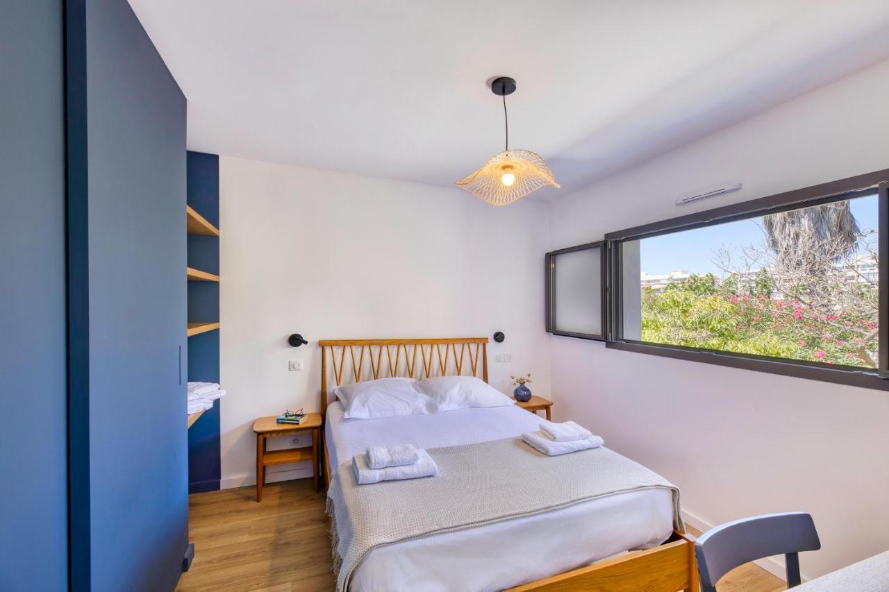 South-Of-France T2 Neuf Haut De Gamme, Climatise, Parking Gratuit, 2Eme Ligne Balcon การ์นง-ปลาจ ภายนอก รูปภาพ