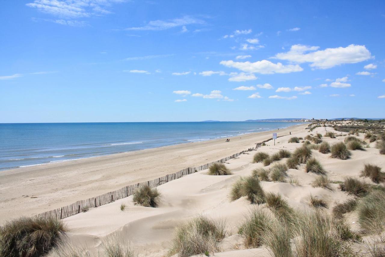 South-Of-France T2 Neuf Haut De Gamme, Climatise, Parking Gratuit, 2Eme Ligne Balcon การ์นง-ปลาจ ภายนอก รูปภาพ
